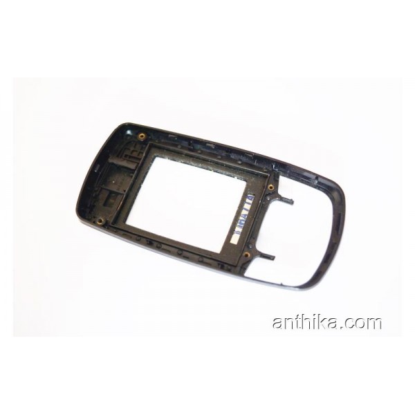 Samsung E370 Kapak Original Front Cover Black Used