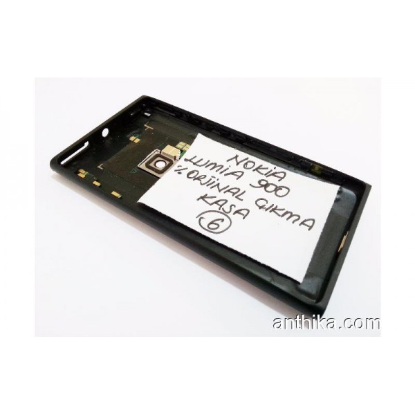 Nokia Lumia 900 Kapak Kasa Middle Black-6