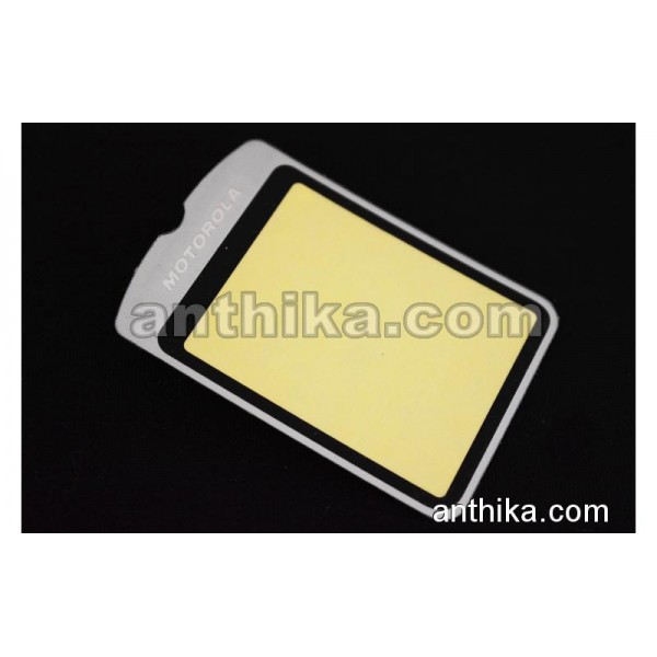 Motorola V3 V3i Lens Original Display Glass Silver...