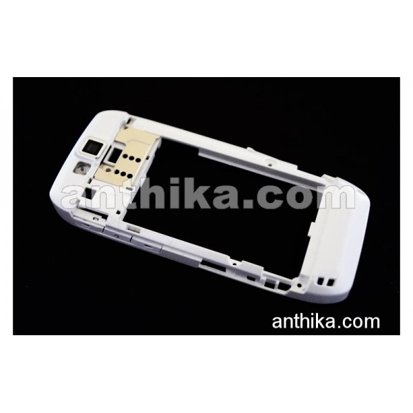 Nokia E66 Kasa Original Middle Cover White New