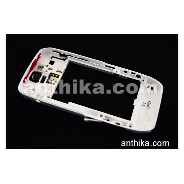 Nokia E66 Kasa Original Middle Cover White New