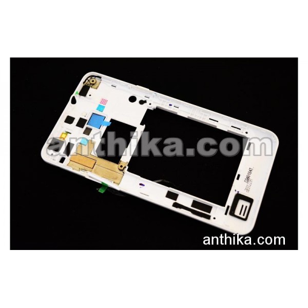Samsung S2 i9100 Kasa Original Middle Cover White New KVK Depodan
