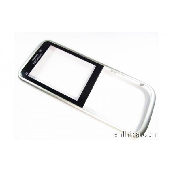 Nokia C5 C5-00 Kapak Original Front Cover Matte Gr...