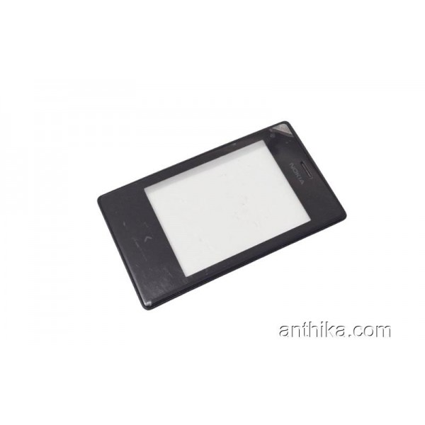 Nokia Asha 503 Dokunmatik Çıtalı Siyah Digitizer Touchscreen Black New