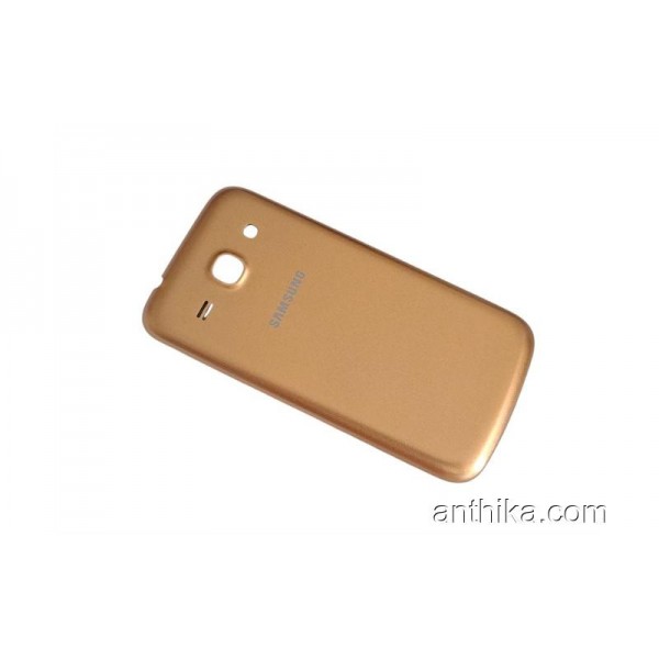 Samsung Galaxy G350 Core Plus Kapak Gold Arka Pil ...