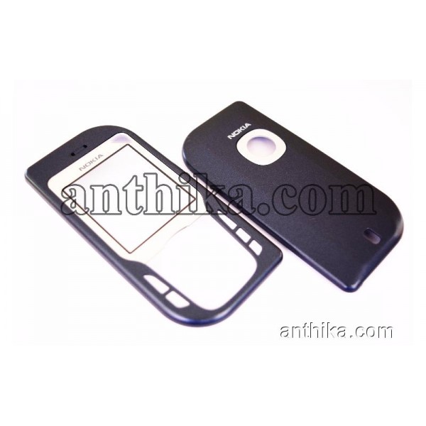 Nokia 6670 Kapak Original Xpress On Cover Navy Blu...