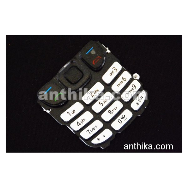 Nokia 6303 Tuş High Quality Keypad Silver New