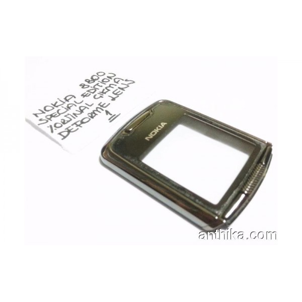 Nokia 8800 Special Edition Deforme Lens Cam Orjinal Glass Display Used