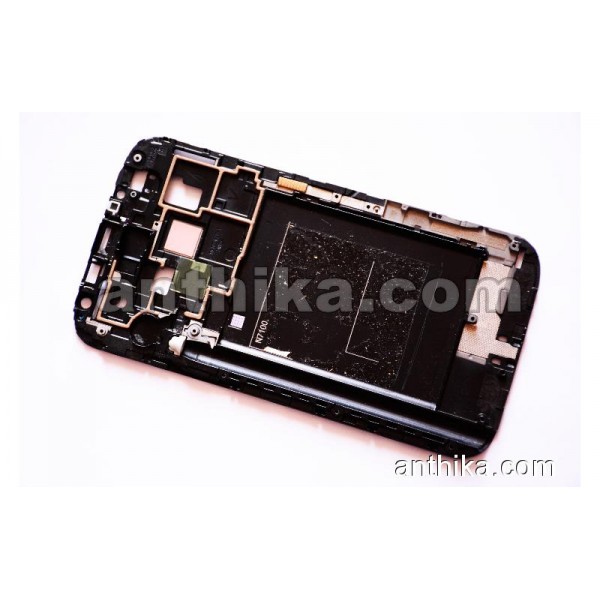 Samsung Galaxy Note 2 N7100 Ekran Çerçeve Original Lcd Frame Used