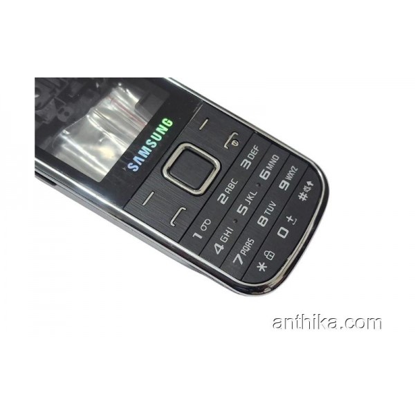 Samsung c3530 Kapak Kasa Tuş Full Housing Silver New Good Quality