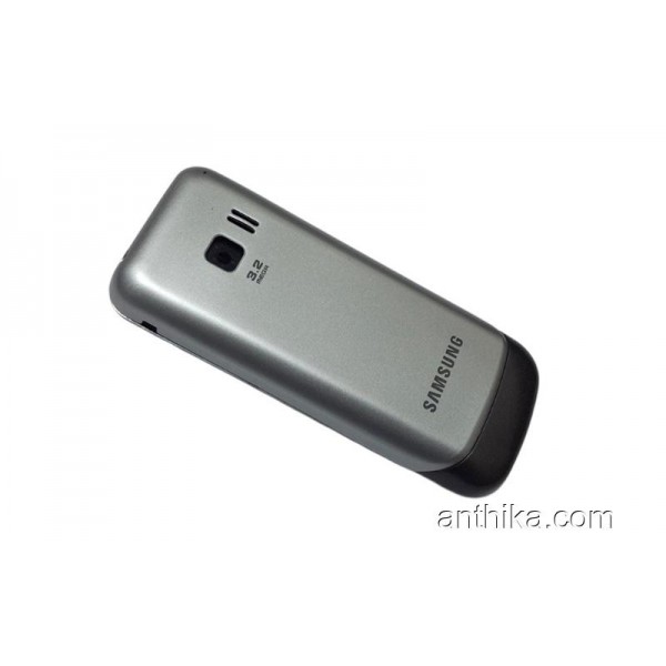 Samsung c3530 Kapak Kasa Tuş Full Housing Silver New Good Quality