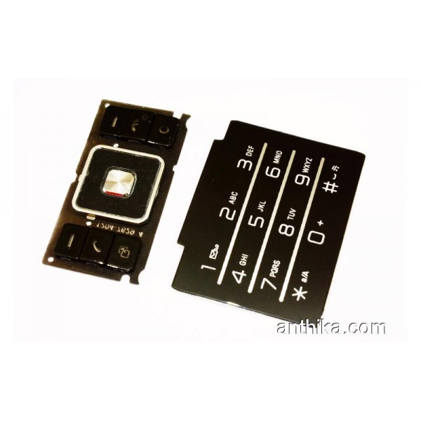 Sony Ericsson C905 Tuş Orjinal Keypad Black New