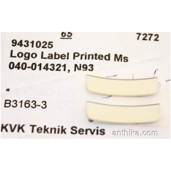 Nokia N93 Logo Original Logo Label Printed New