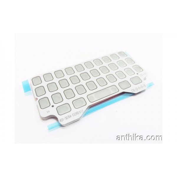 Blackberry Q5 Tuş KVK Depodan Orjinal Keypad Red ASY-50764