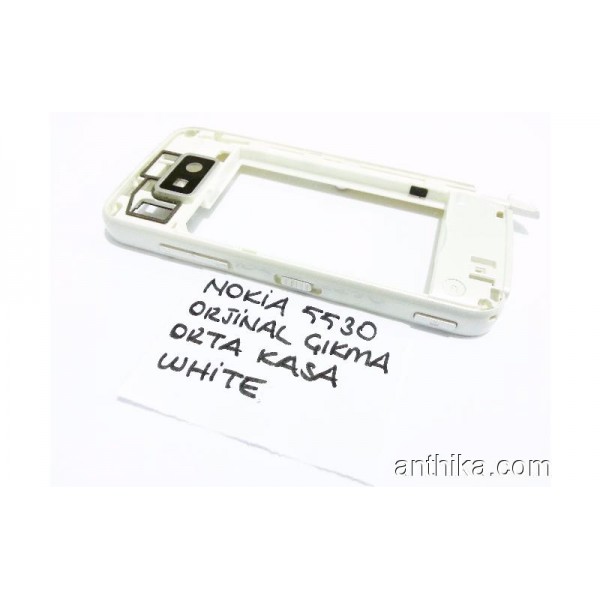 Nokia 5530 Orta Kasa Orjinal Middle White