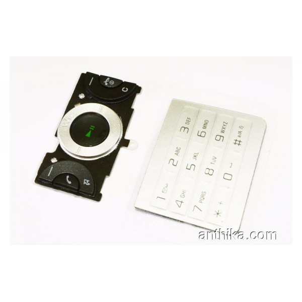 Sony Ericsson W205 Tuş Orjinal Keypad Black New