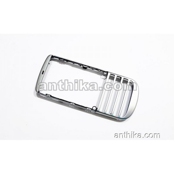 Nokia 300 Asha Kapak Original Front Cover Silver N...