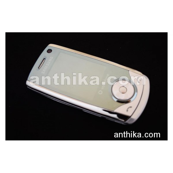 Samsung U700 Kapak Kasa Tuş Original Housing Silv...