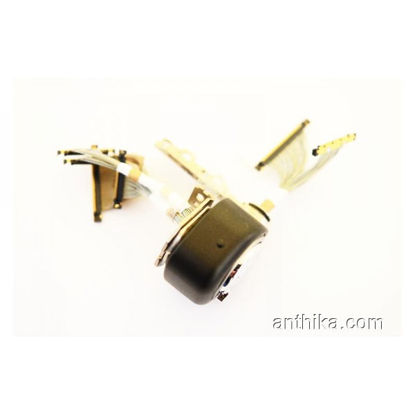 Nokia N93 Flex Kamera Tuşu Original Hinge Capture Assembly Black New