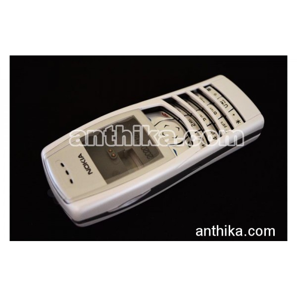 Nokia 6610 Kapak Kasa Tuş Original Full Housing White New