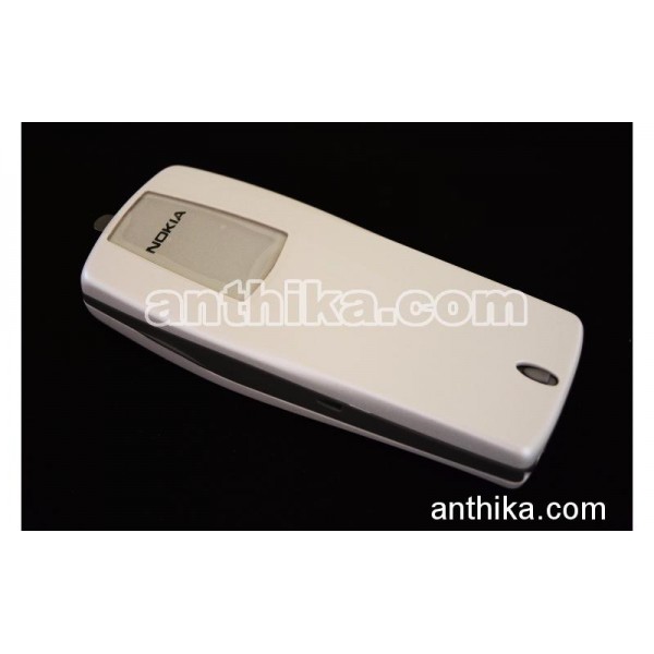 Nokia 6610 Kapak Kasa Tuş Original Full Housing White New
