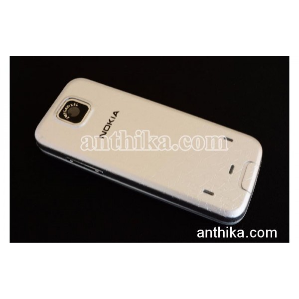 Nokia 7310 Supernova Kapak Tuş Orjinal Kalitesinde Xpress On Cover White