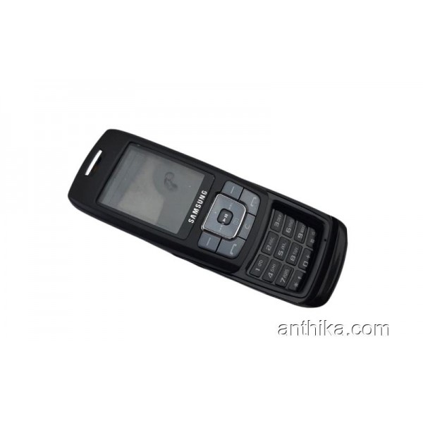 Samsung E251 E251d Kapak Kasa Tuş High Quality Full Housing Black New