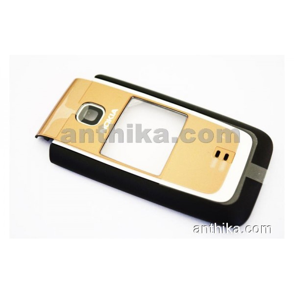 Nokia 6125 Kapak Speaker Original Front Cover Earspeaker Gold New