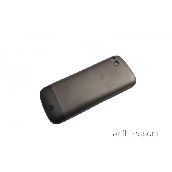 Nokia C3-01 Kapak Kasa Tuş  Original Full Housing Dark Gray New