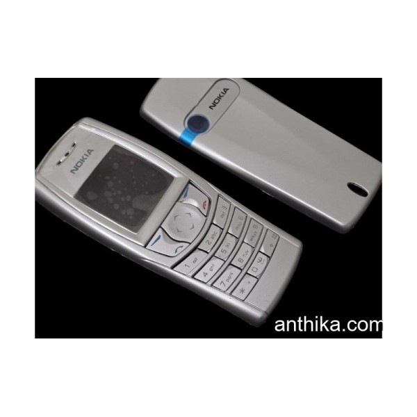 Nokia 6610i Kapak Tuş High Quality Xpress on Cover Gray New