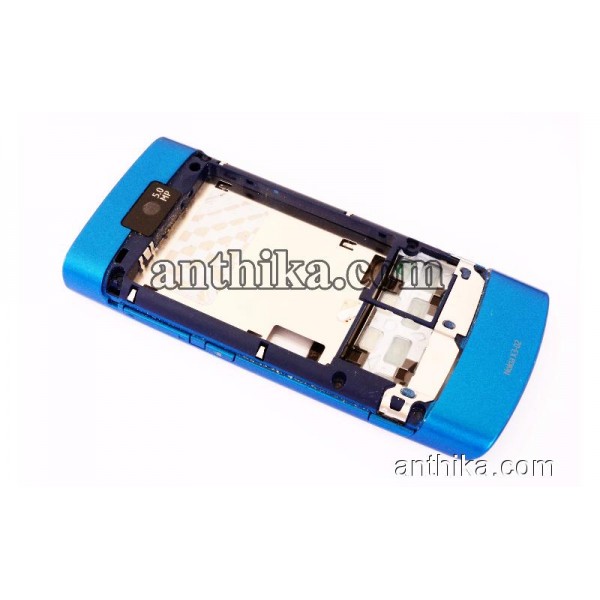 Nokia X3-02 Dokunmatik Kasa Tuş Original Touch Housing Blue Used