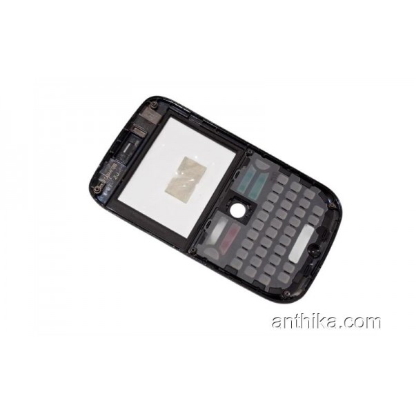 General Mobile DST-Q300 Q300 Kapak Tuş Original Front Cover Black New