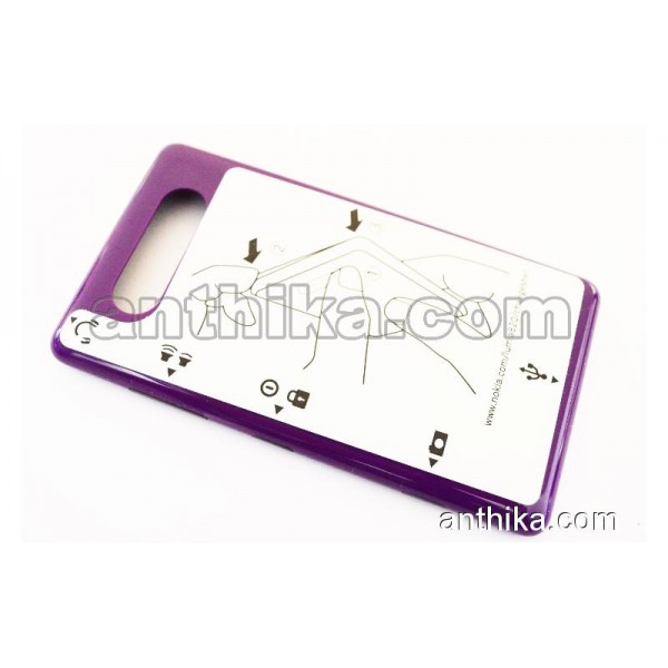 Nokia Lumia 820 Kapak Anten Original Battery Cover...