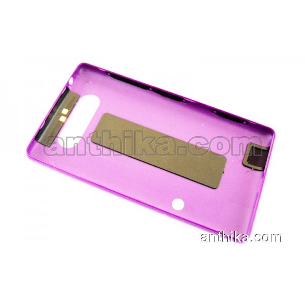 Nokia Lumia 820 Kapak Anten Original Battery Cover Antenna Purple New