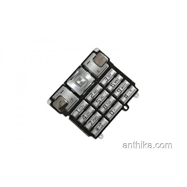 Sony Ericsson T700 T700i Tuş Original Keypad Silv...