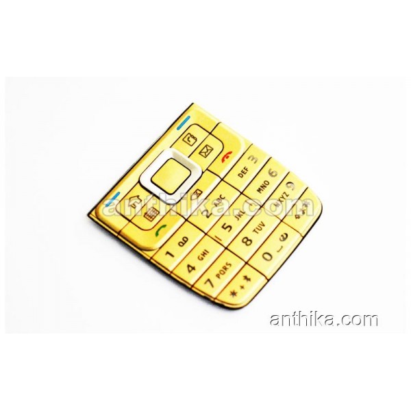 Nokia E51 Tuş High Quality Keypad Gold New