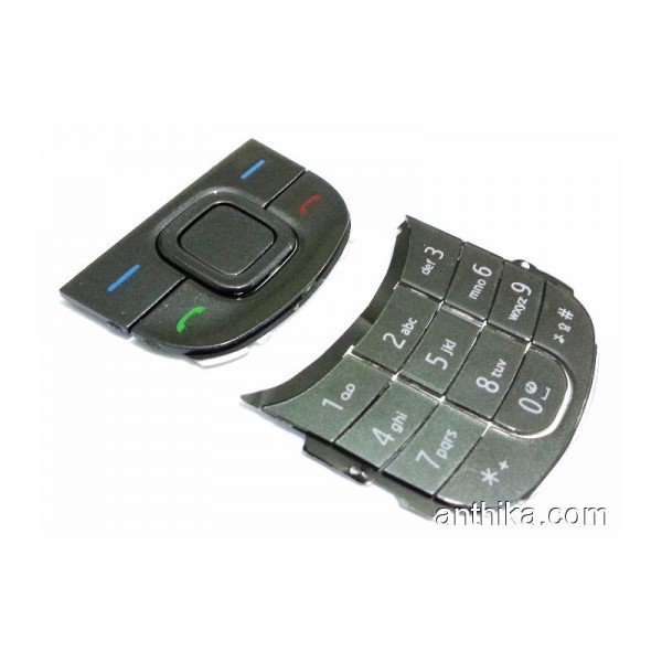 Nokia 3600 Slide Tuş Orjinal Keypad Black