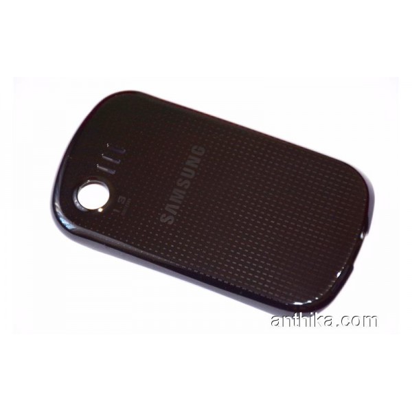 Samsung C3510 Kapak Orjinal Battery Cover Black Ne...