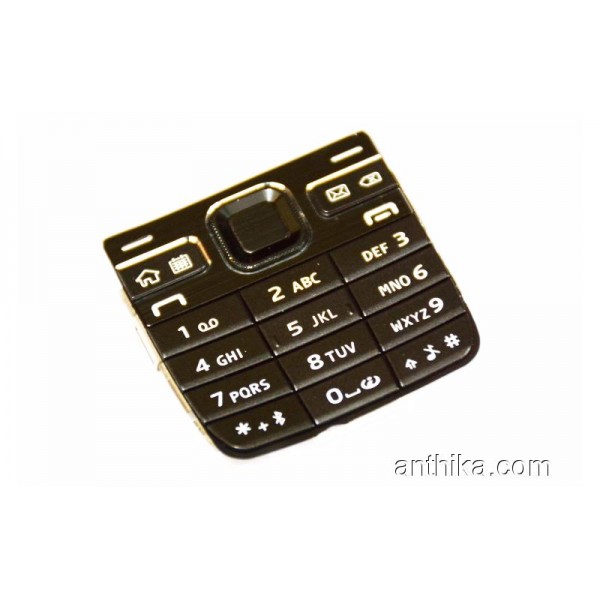 Nokia E52 E55 Tuş Orjinal Keypad Black New