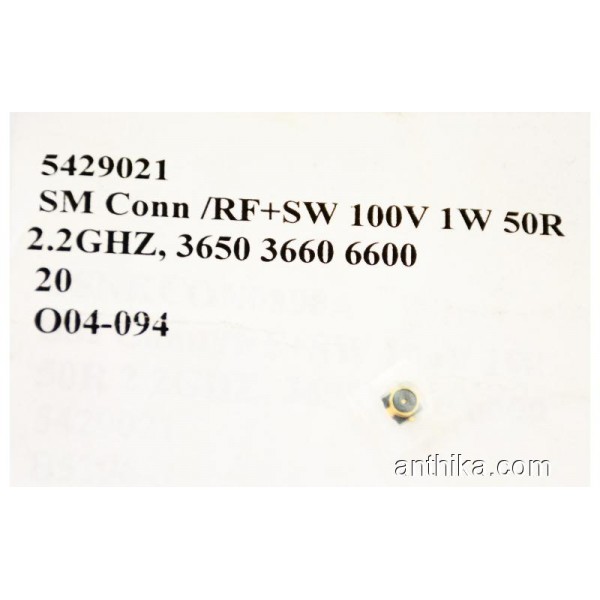 Nokia 5429021 6600 SM CONN RF+SW 100V 1W 50R 2.2GH...