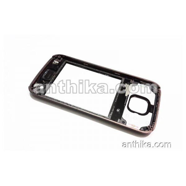 Nokia N85 Kapak Tuş Original Front Cover and Keypad Black Used