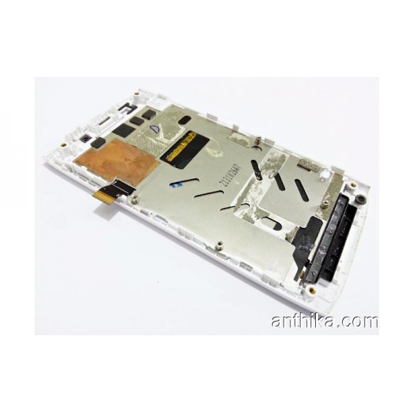 Turkcell T40 Ekran Lcd Display Frame-White