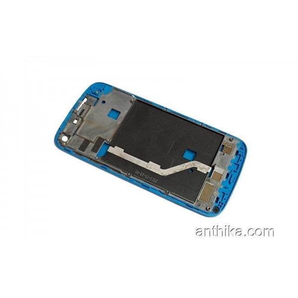 General Mobile E3 Disco Ekran Paneli Ekran Çerçevesi Mavi