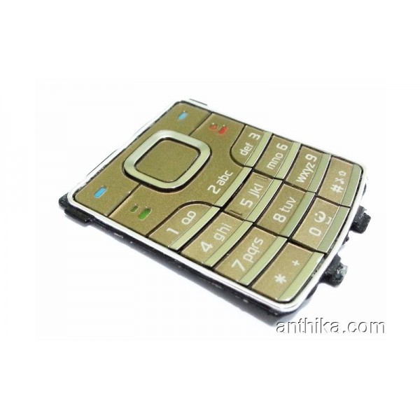 Nokia 6500 Classic  Tuş A++Kalite Keypad Gold