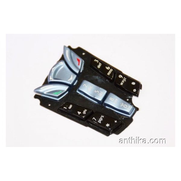 Nokia 7250 Tuş Orjinal Kalitesinde Keypad Black I...