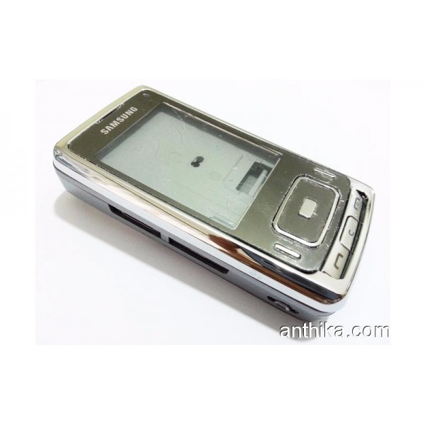 Samsung G800 Kapak Kasa A++Kalite Housing Silver