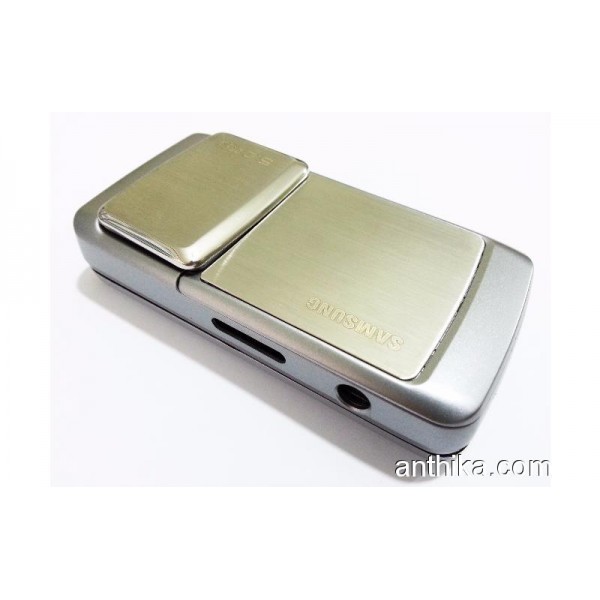 Samsung G800 Kapak Kasa A++Kalite Housing Silver