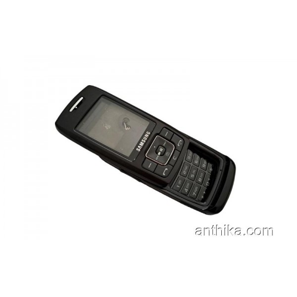 Samsung E251 E251d Kapak Kasa Tuş Original Full Housing Black New