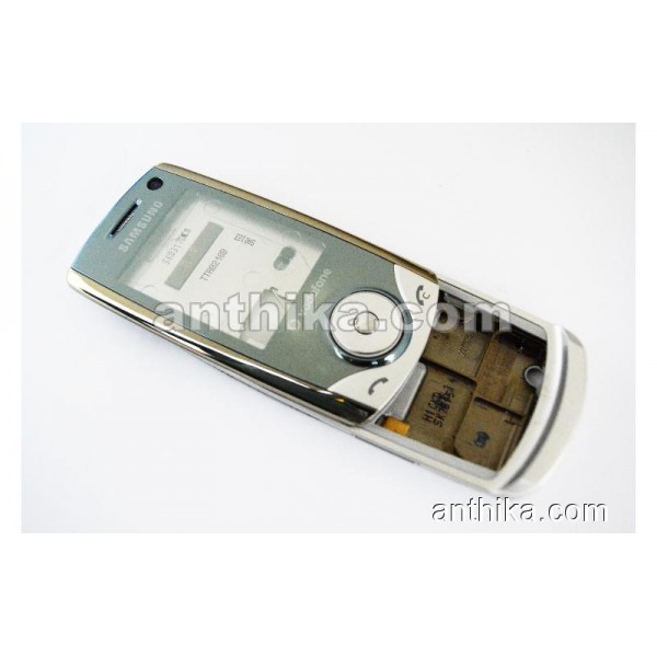 Samsung U700 Kapak Kasa Tuş Original Housing Silver Used