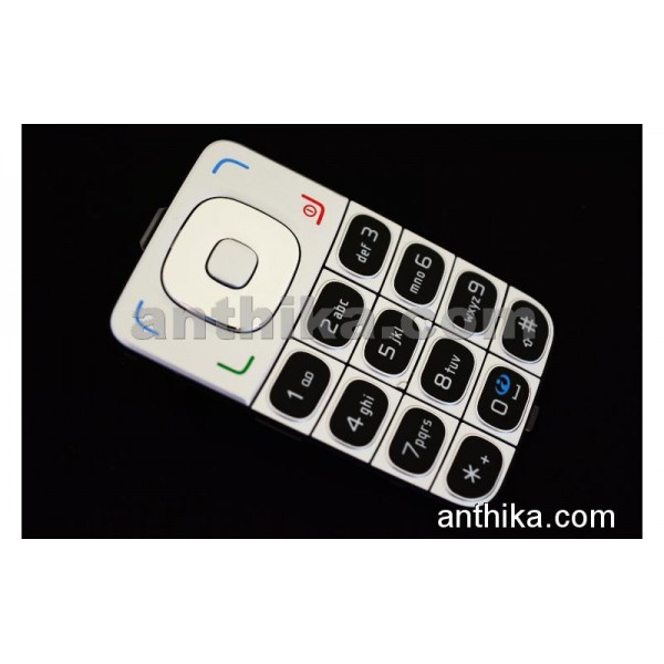 Nokia 6125 Tuş High Quality Keypad Silver New 979...